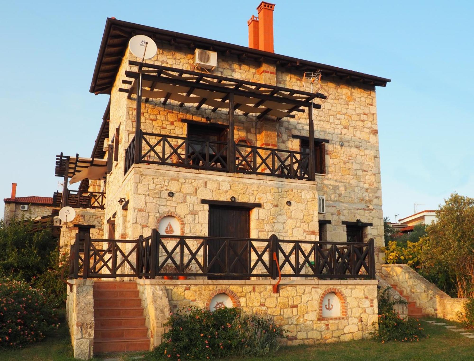 Halkidiki Luxurious Stonehouses بساكوذيا المظهر الخارجي الصورة